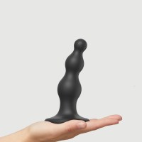 IMAGE 1 - Dildo Plug Beads - Black - S